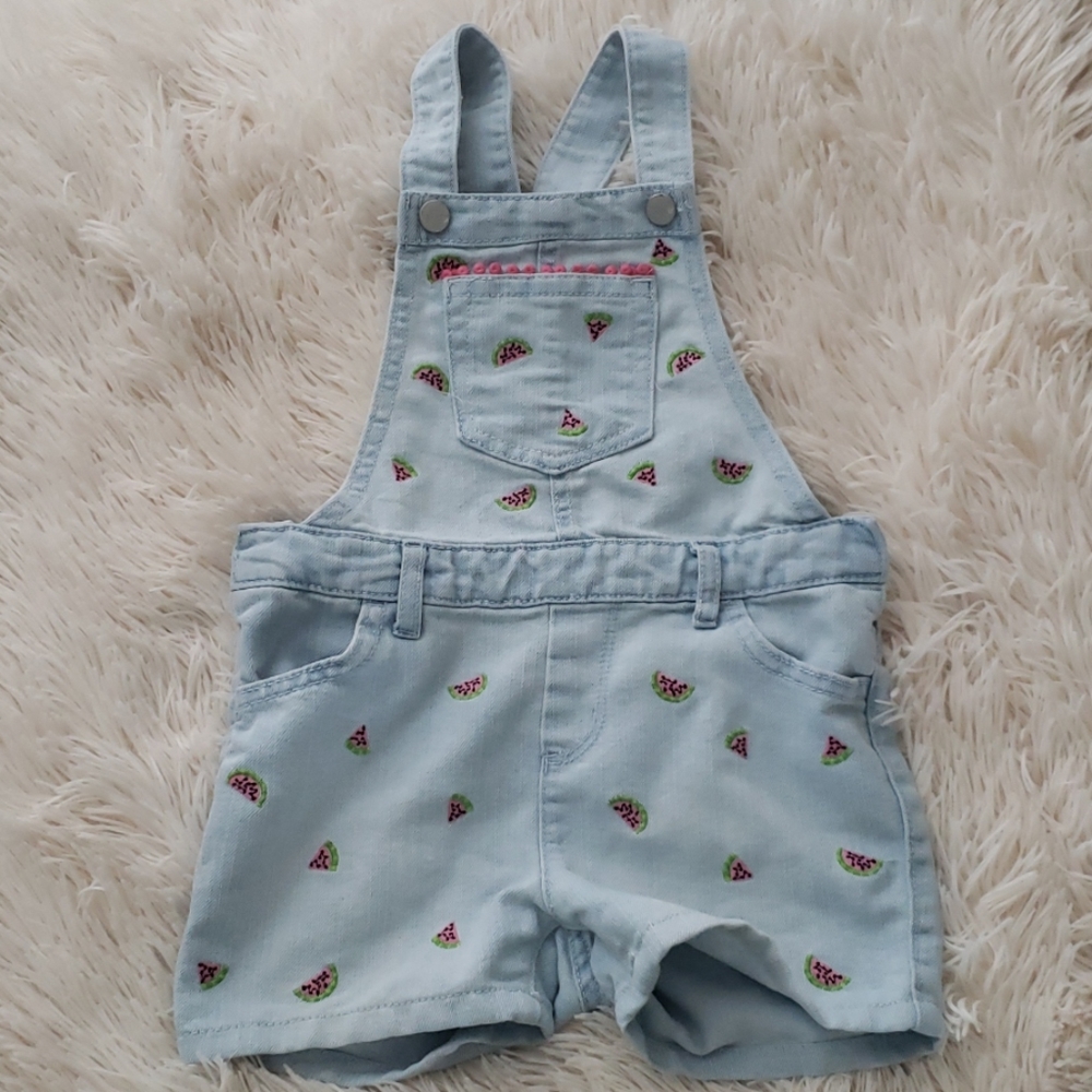 5t Jean shorts overalls